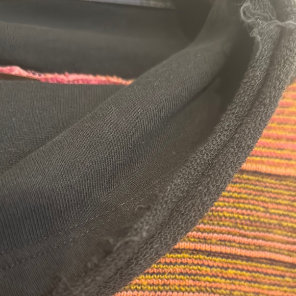 Free People Multicolor Striped Cowl Neck Sweater - Picture 10 of 16